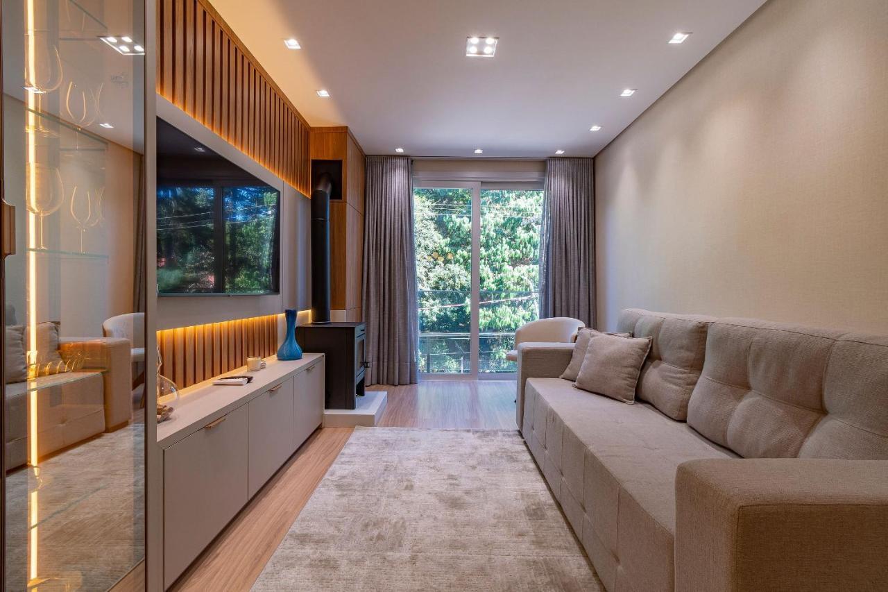 Rosa Edificio Bellagio Canela Com Infraestrutura Completa Appartement Buitenkant foto