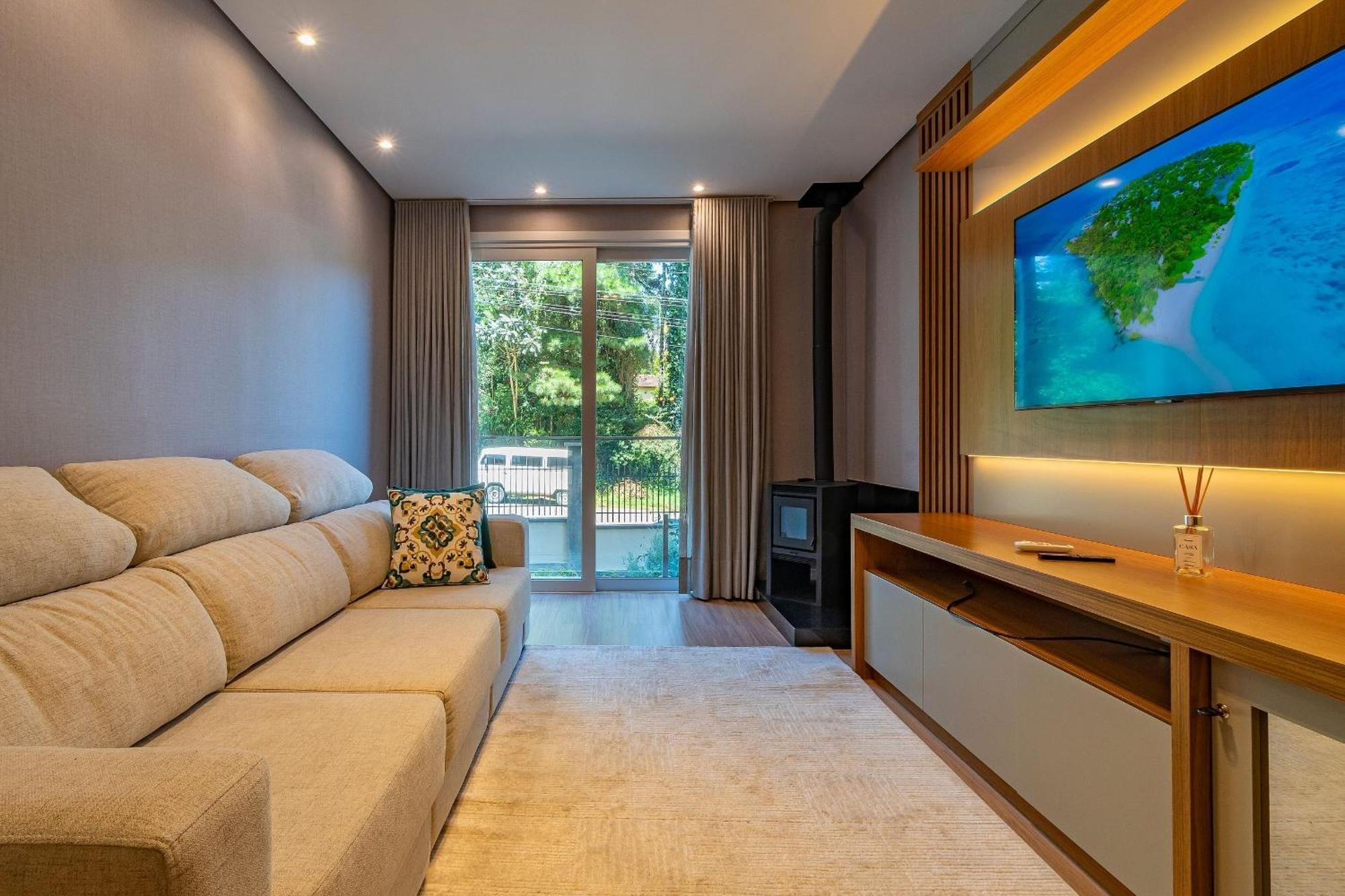 Rosa Edificio Bellagio Canela Com Infraestrutura Completa Appartement Buitenkant foto