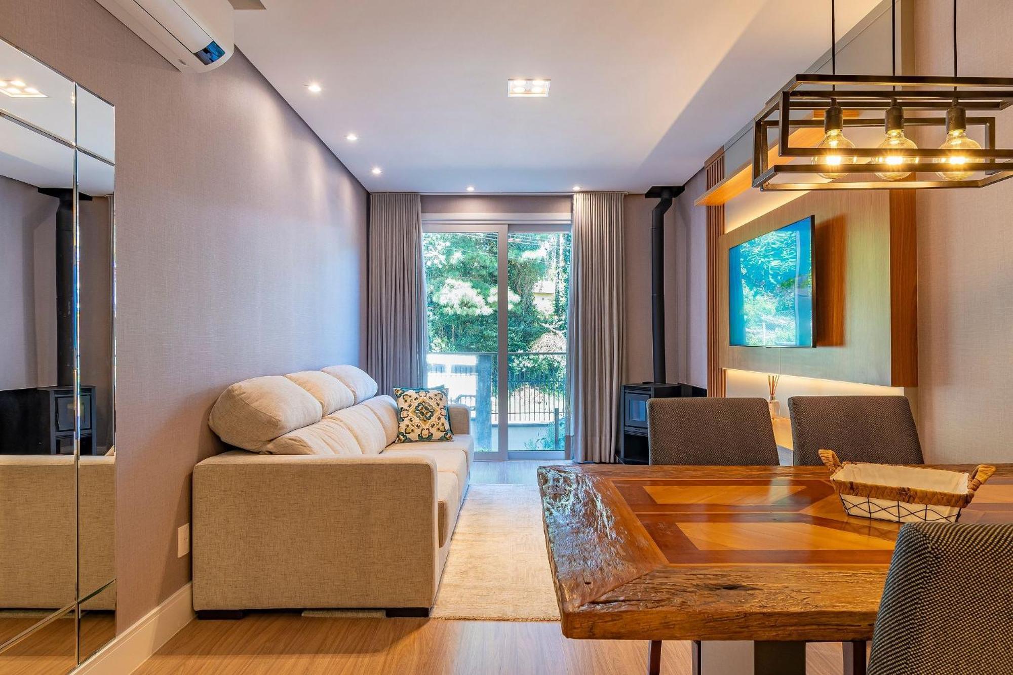 Rosa Edificio Bellagio Canela Com Infraestrutura Completa Appartement Buitenkant foto