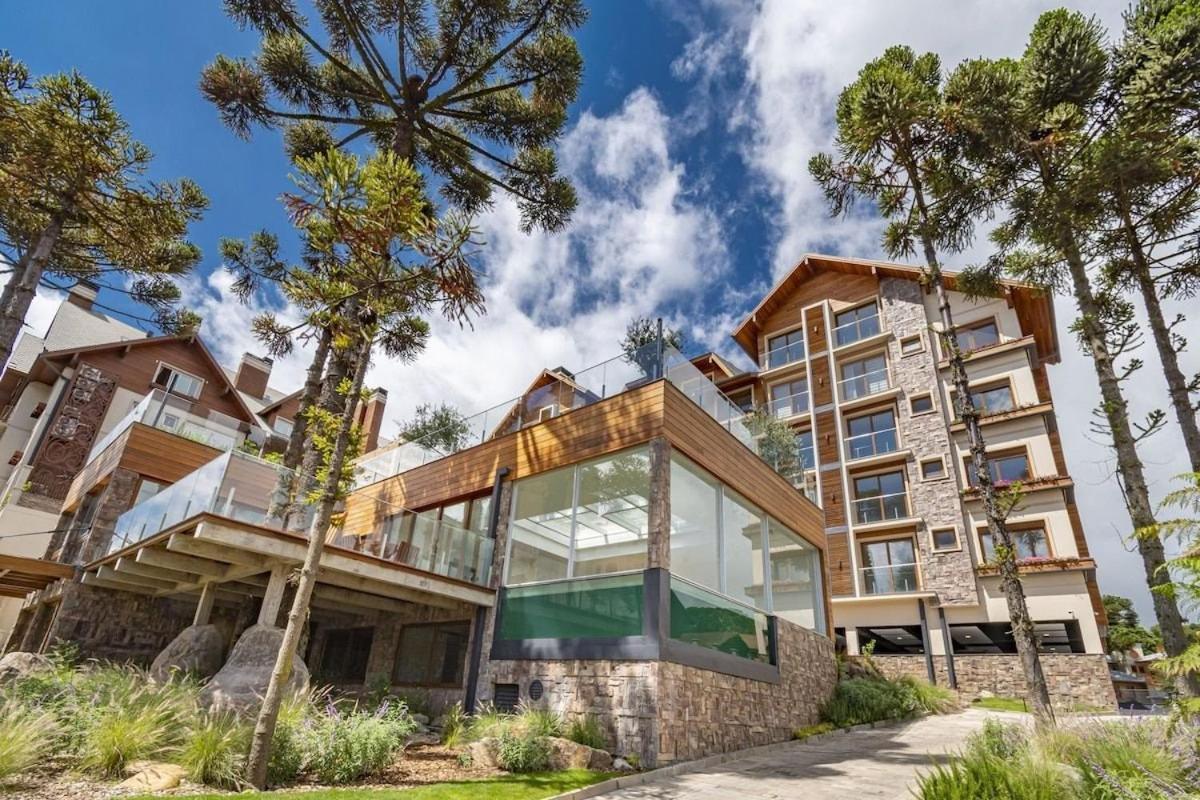 Rosa Edificio Bellagio Canela Com Infraestrutura Completa Appartement Buitenkant foto