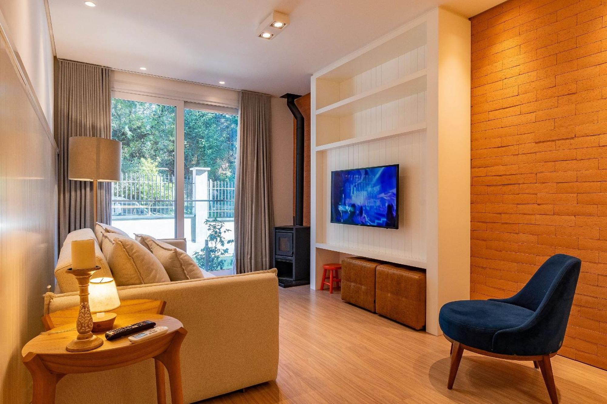 Rosa Edificio Bellagio Canela Com Infraestrutura Completa Appartement Buitenkant foto